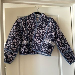 Mango reversible quilted jacket